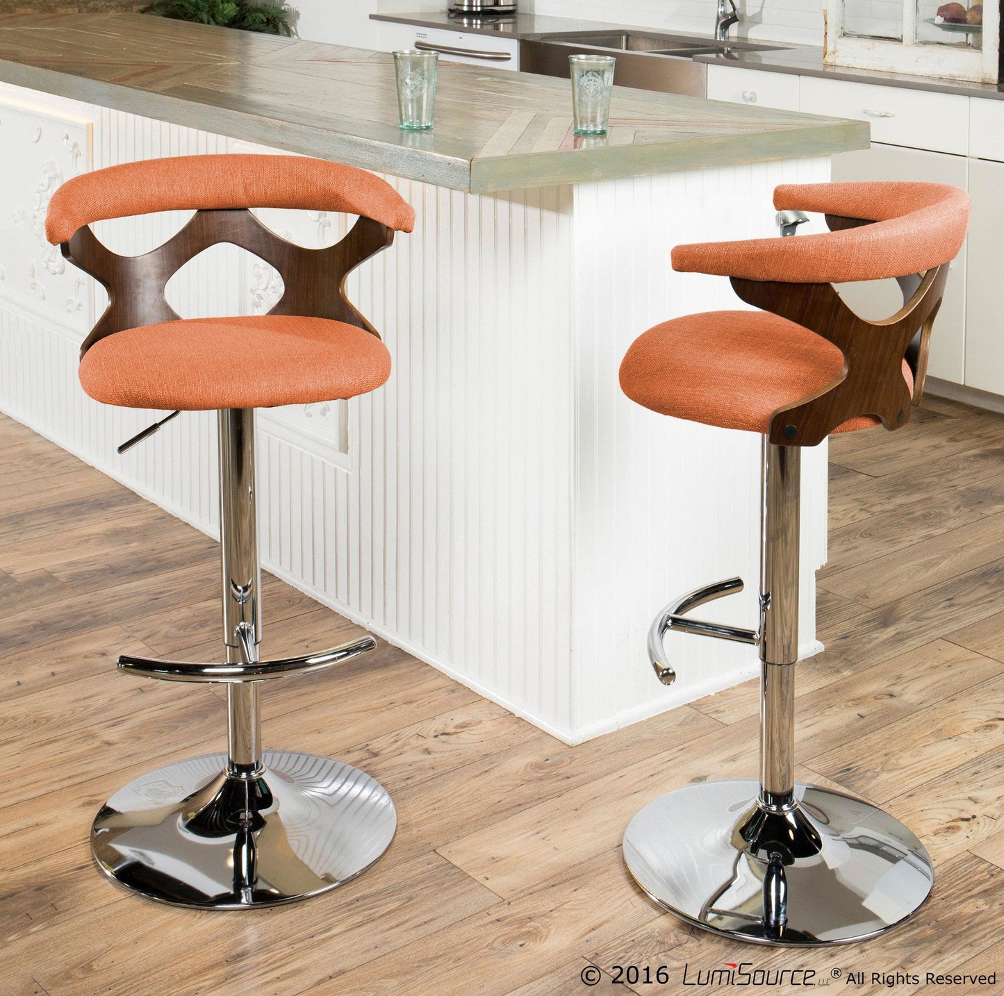 Majestic Office Furniture Adjustable Barstool