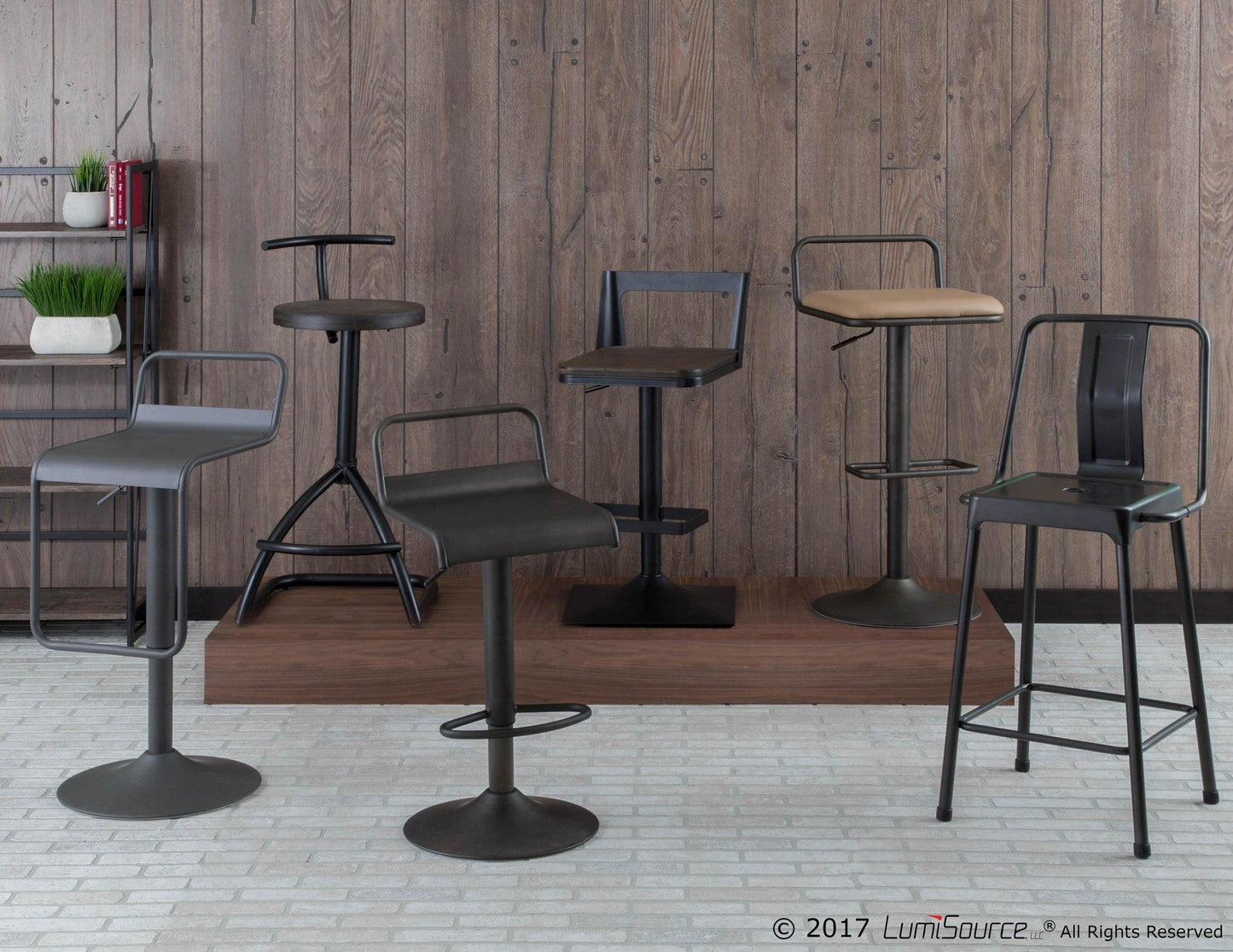 Majestic Office Furniture Barstool - Set of 2