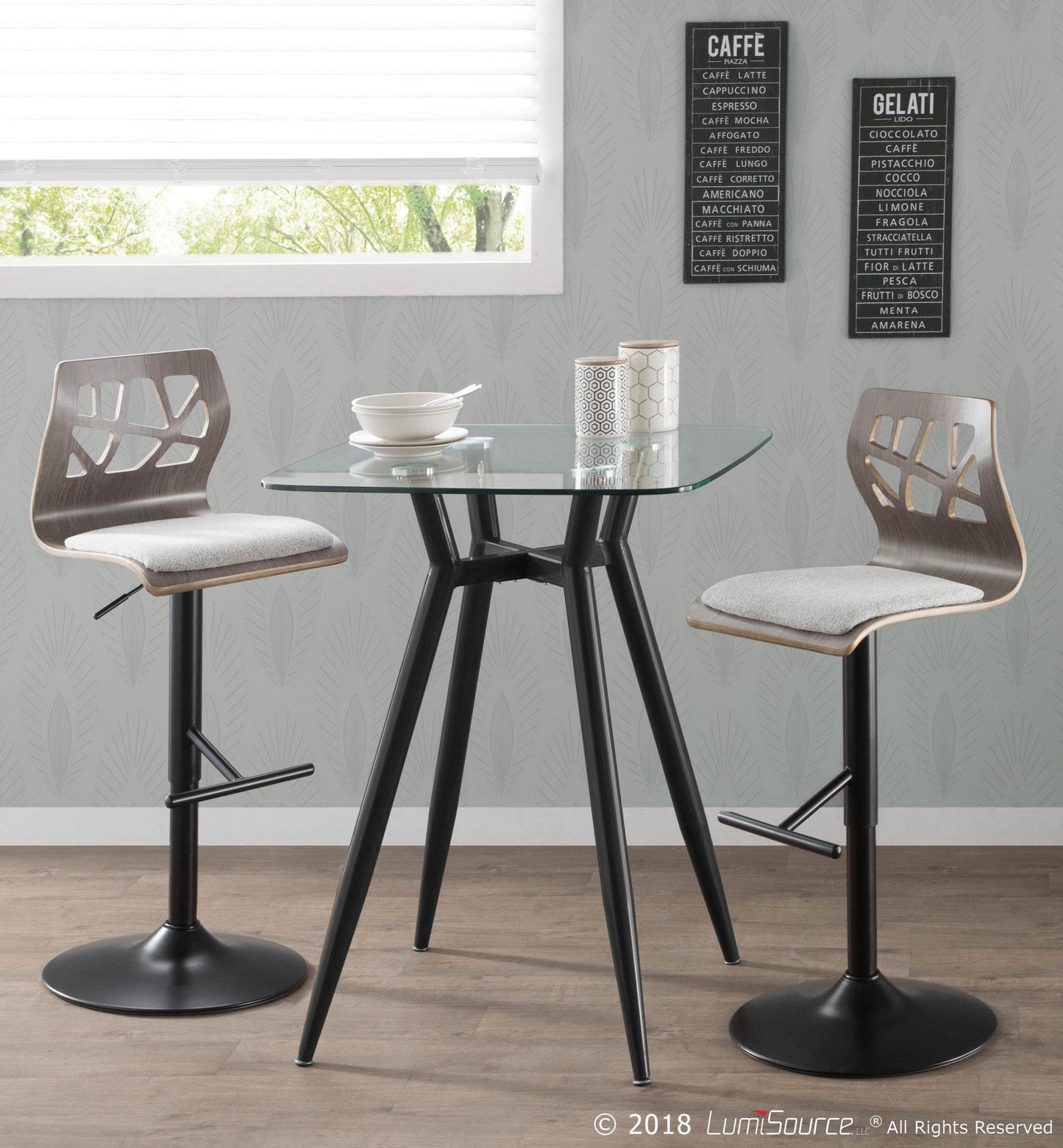 Majestic Office Furniture Adjustable Barstool