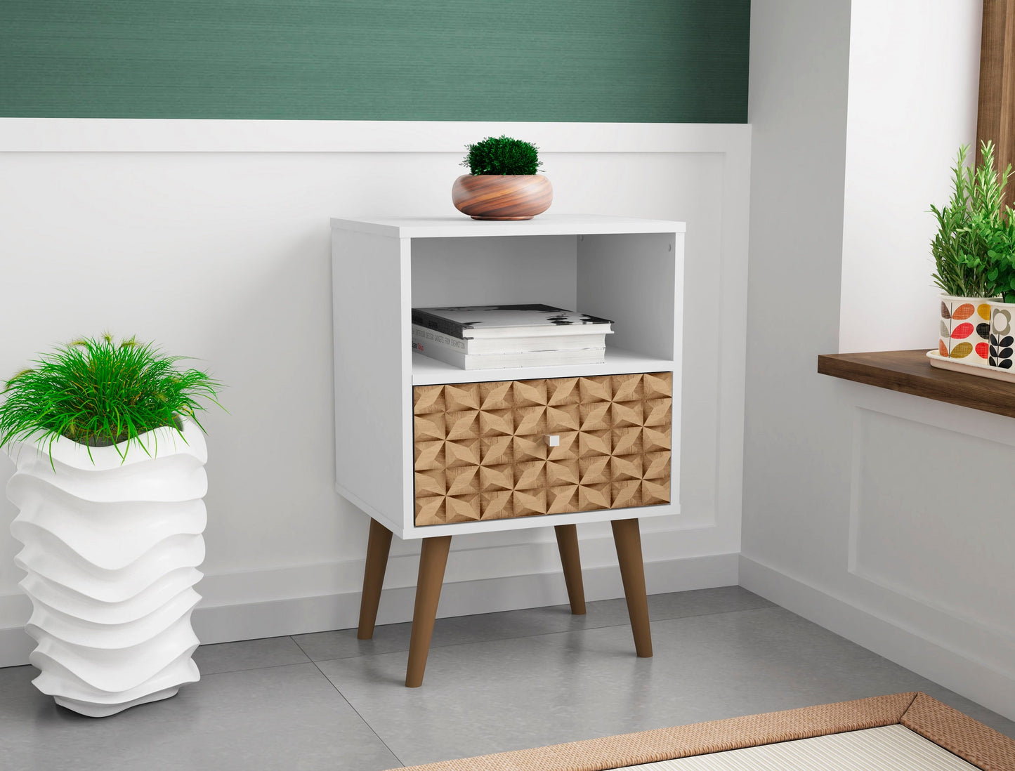 Manhattan Comfort Liberty Nightstand