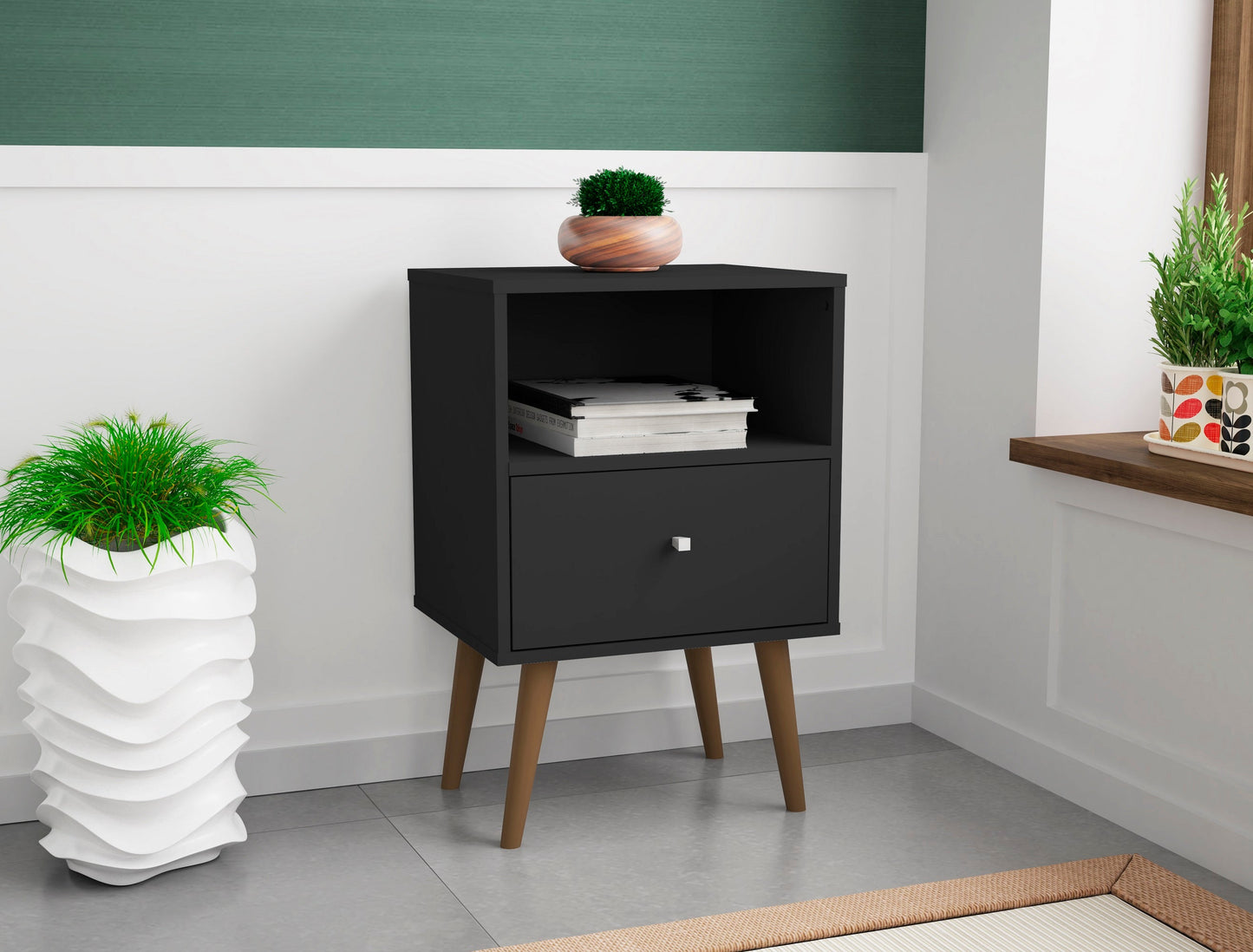 Manhattan Comfort Liberty Nightstand