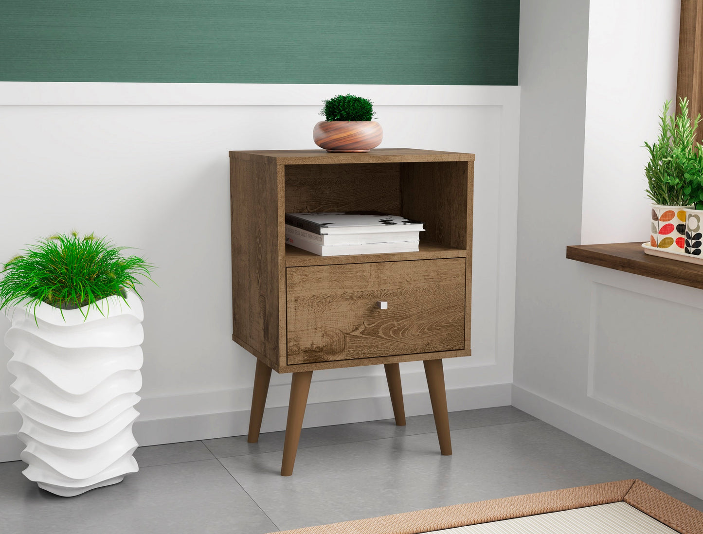 Manhattan Comfort Liberty Nightstand