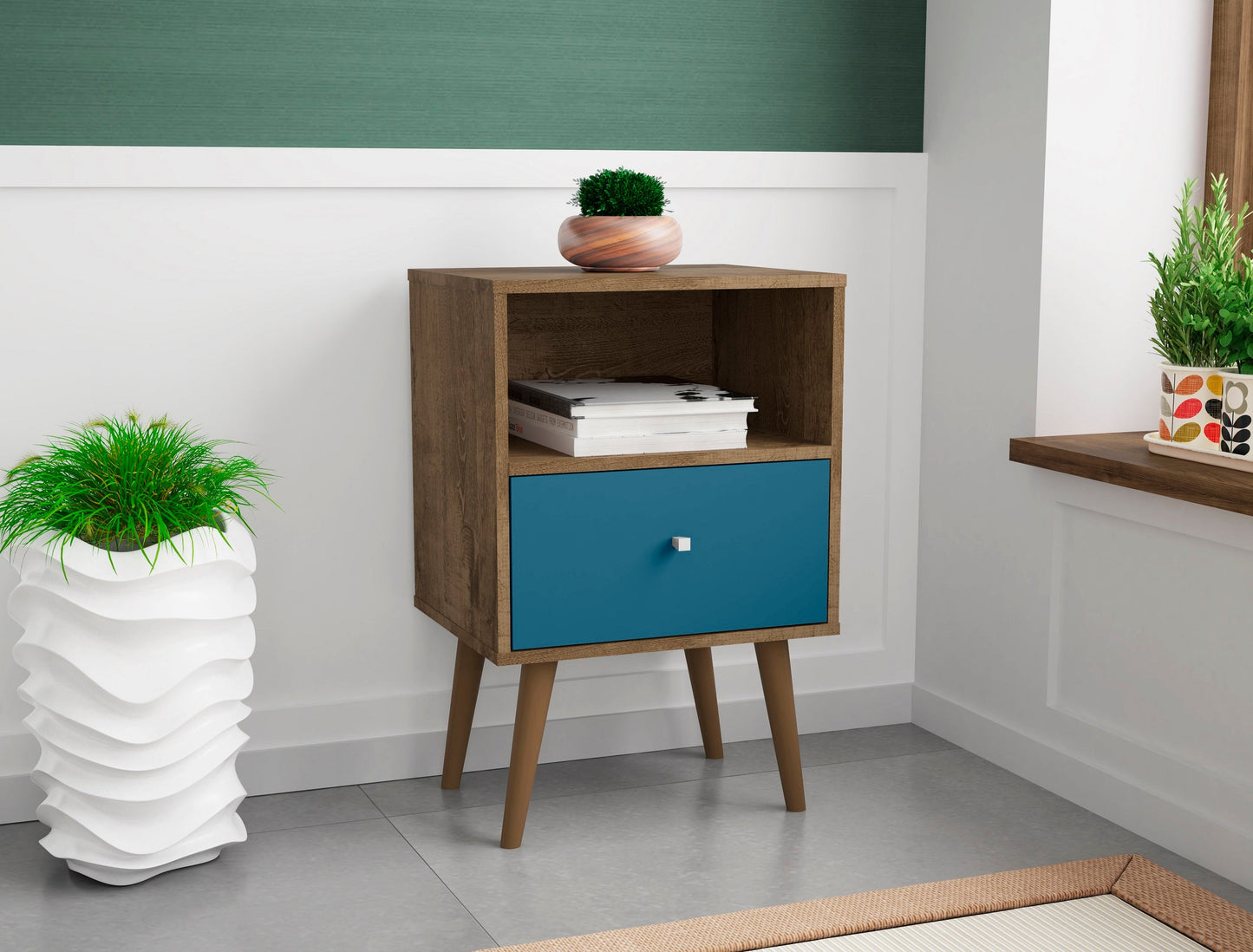 Manhattan Comfort Liberty Nightstand