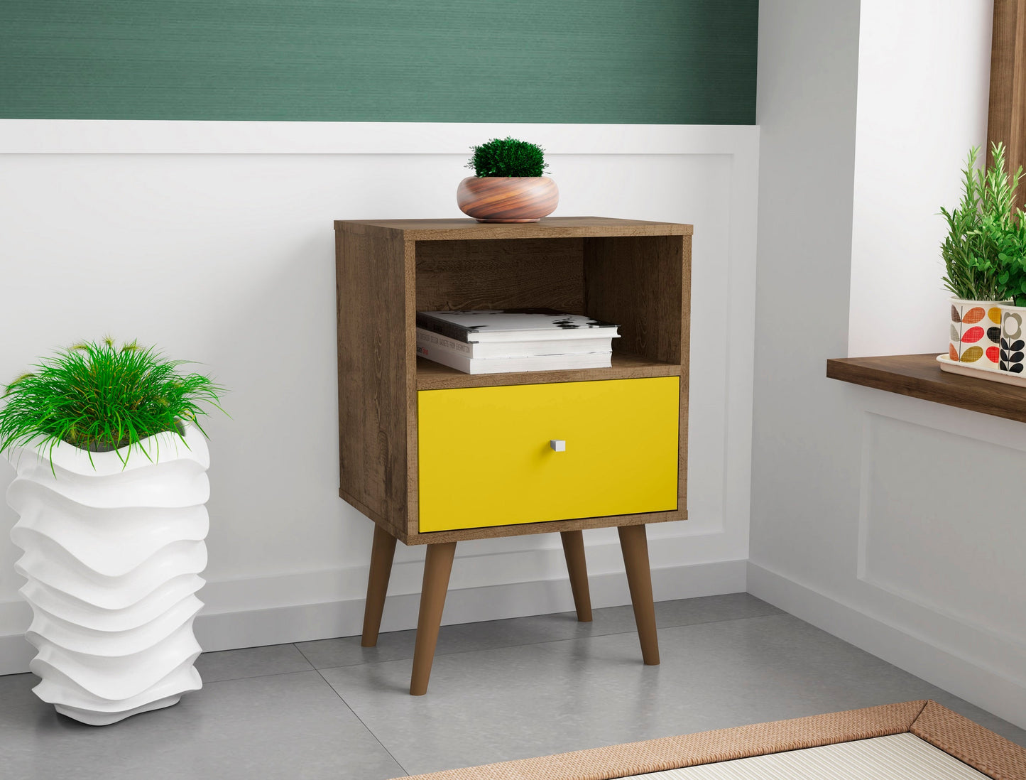 Manhattan Comfort Liberty Nightstand