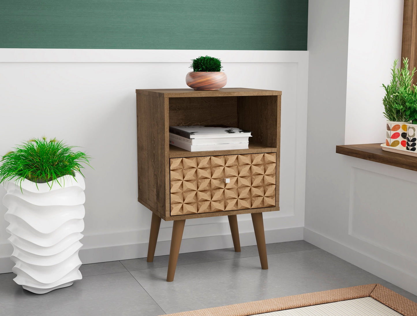 Manhattan Comfort Liberty Nightstand