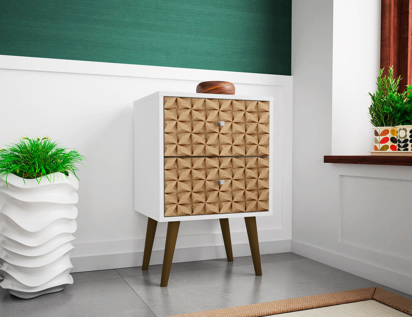 Manhattan Comfort Liberty Nightstand