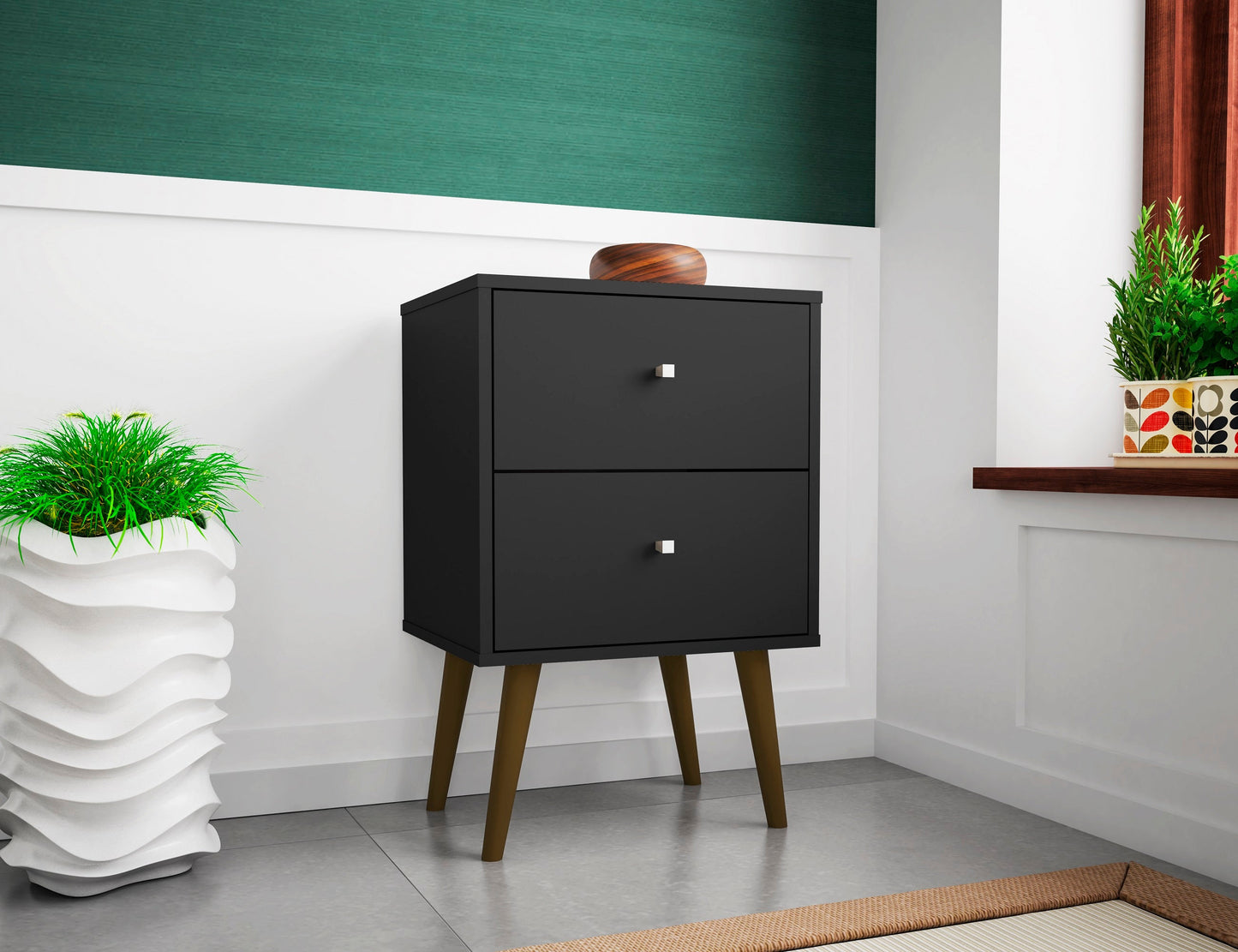 Manhattan Comfort Liberty Nightstand