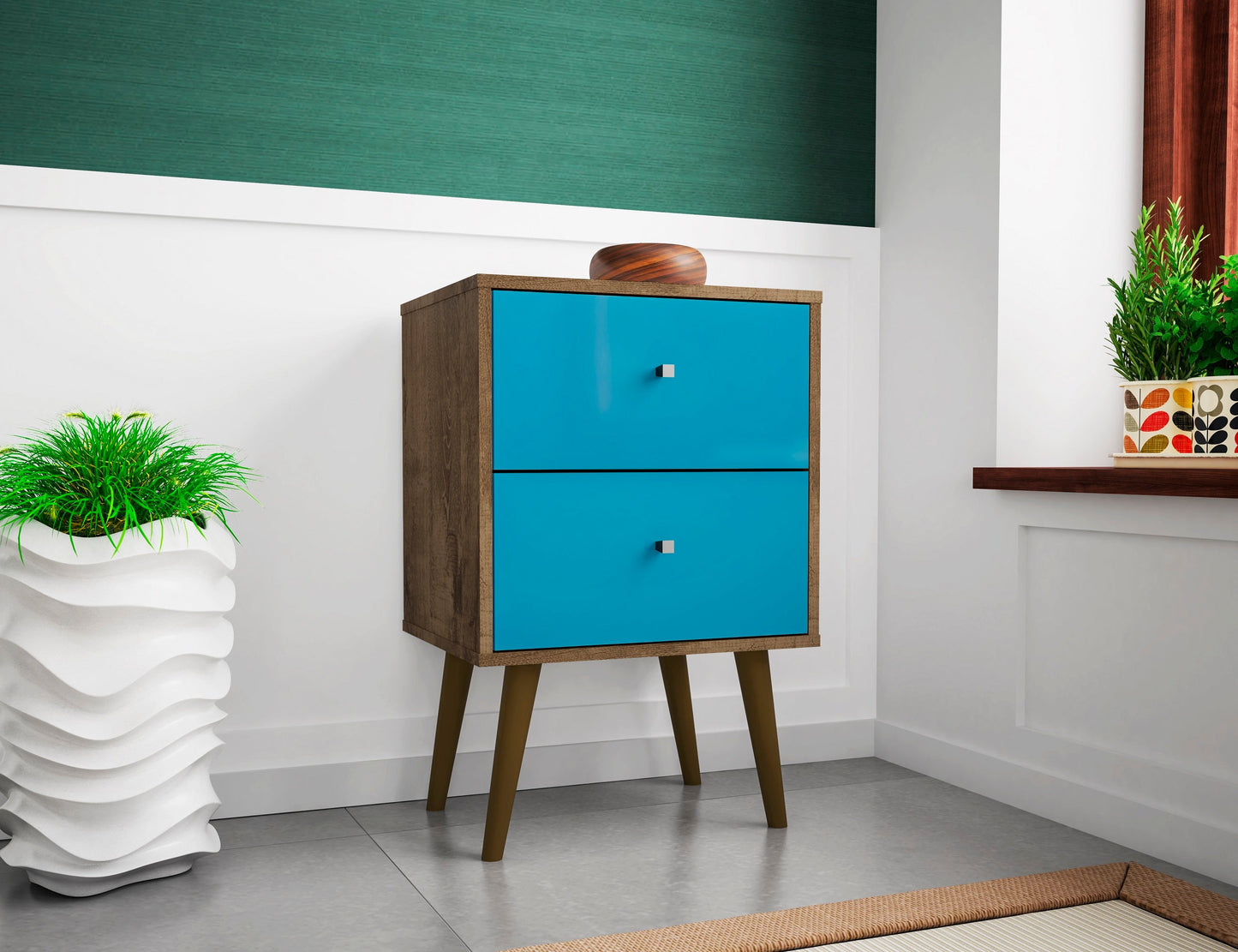 Manhattan Comfort Liberty Nightstand