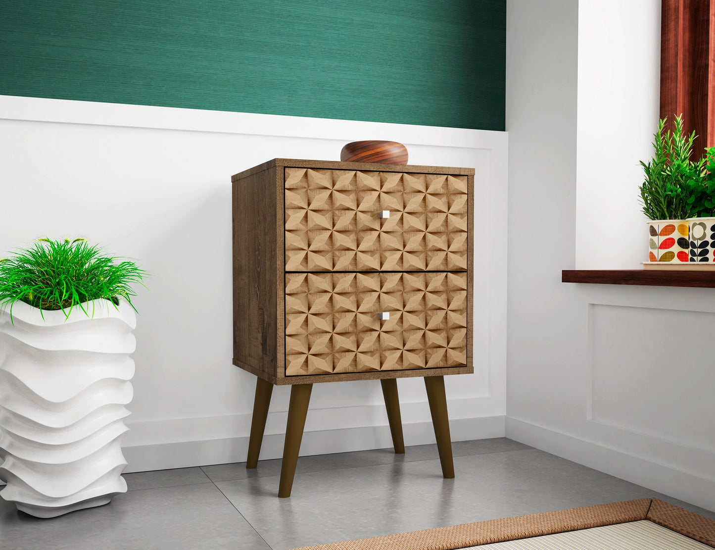 Manhattan Comfort Liberty Nightstand