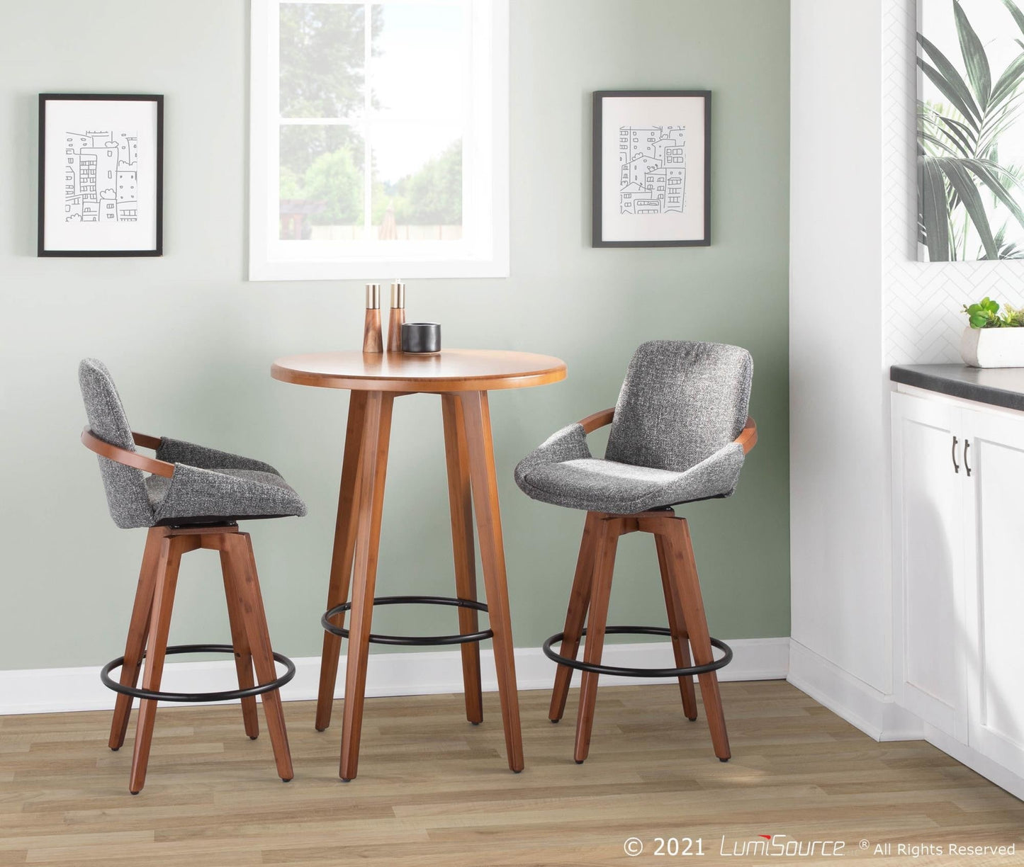 Majestic Office Furniture 26" Fixed-Height Counter Stool