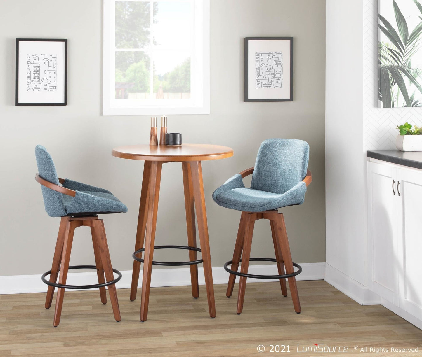 Majestic Office Furniture 26" Fixed-Height Counter Stool