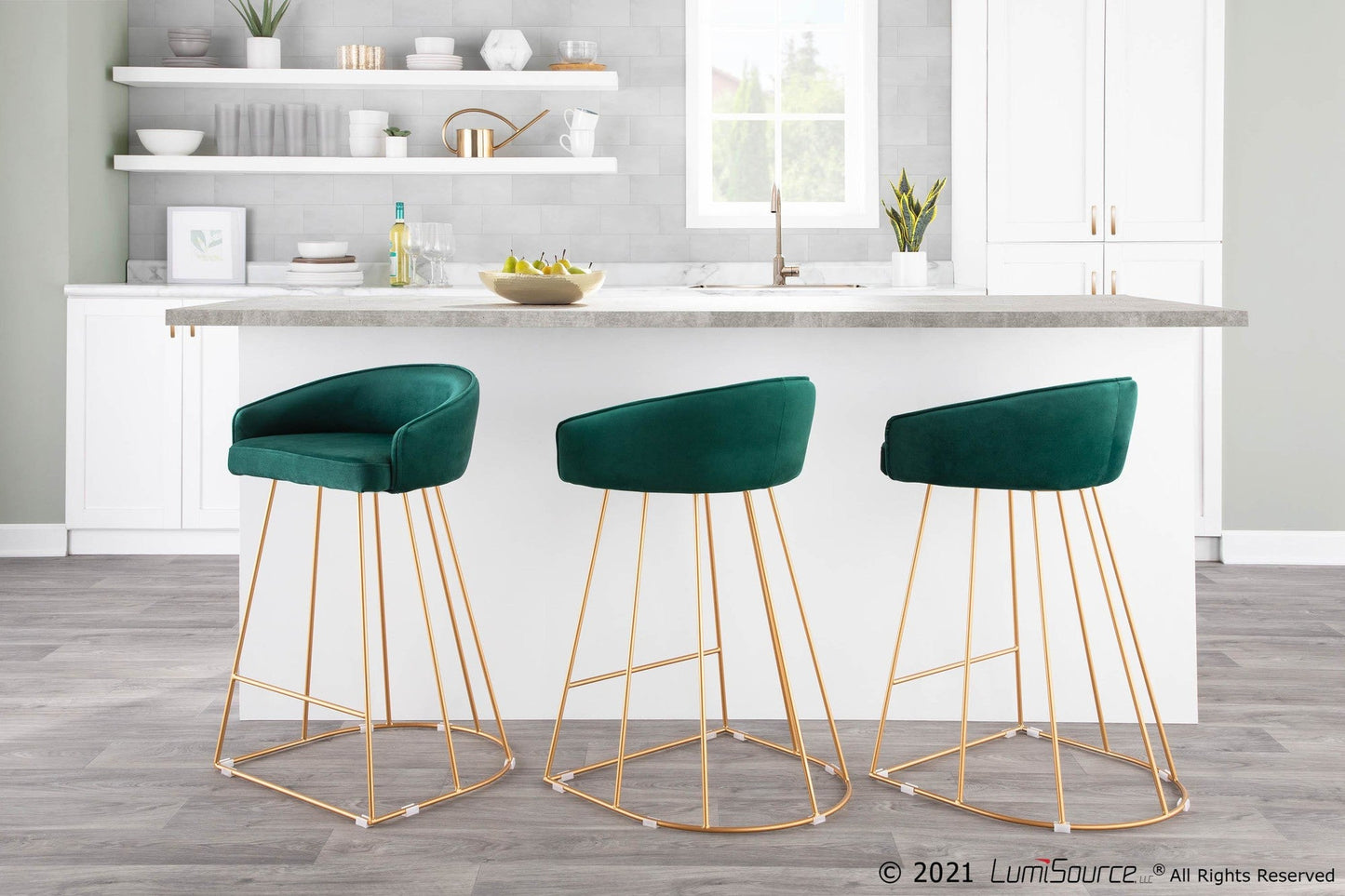 Majestic Office Furniture Counter Stool - Set of 2