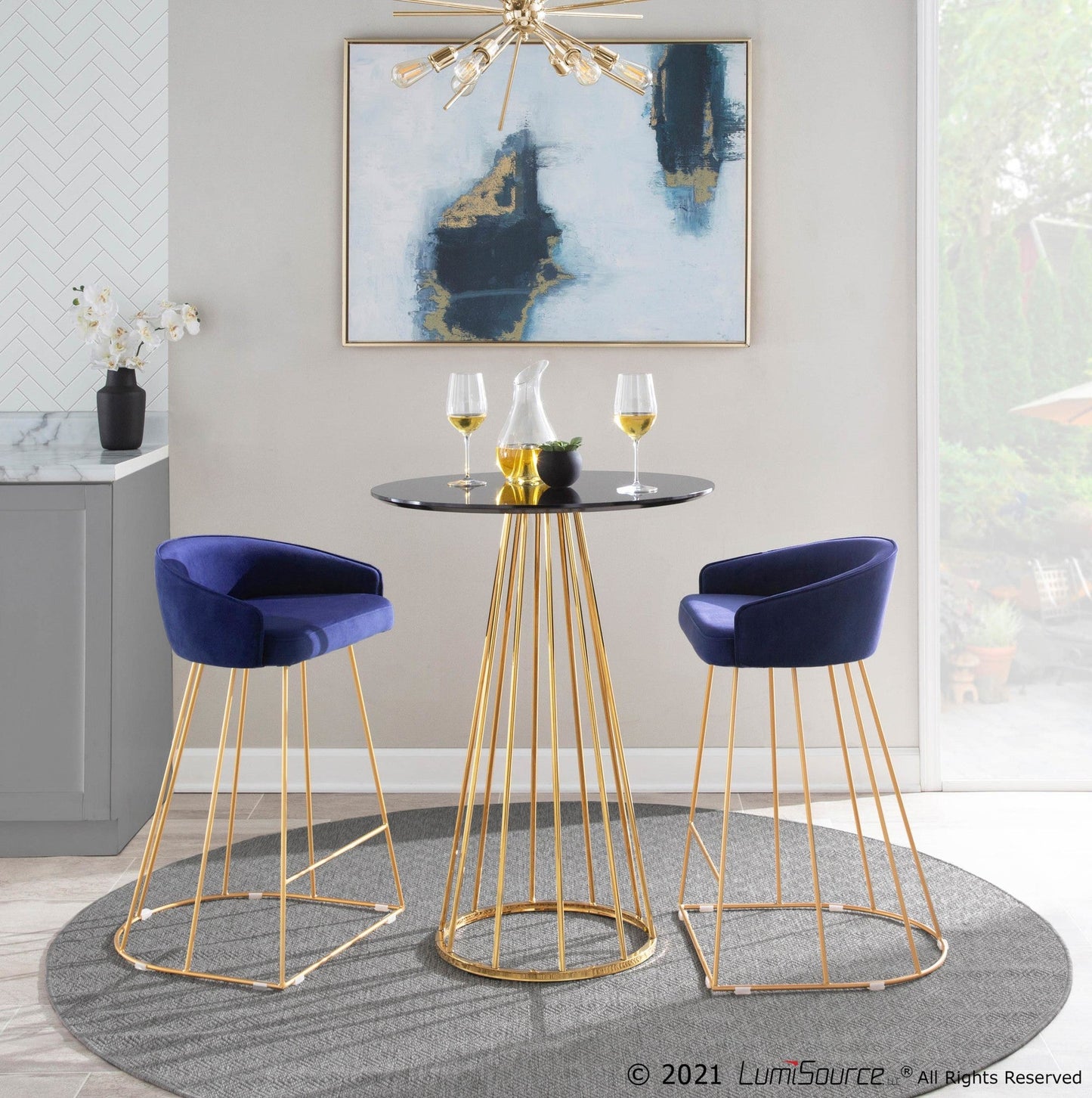 Majestic Office Furniture Counter Stool - Set of 2