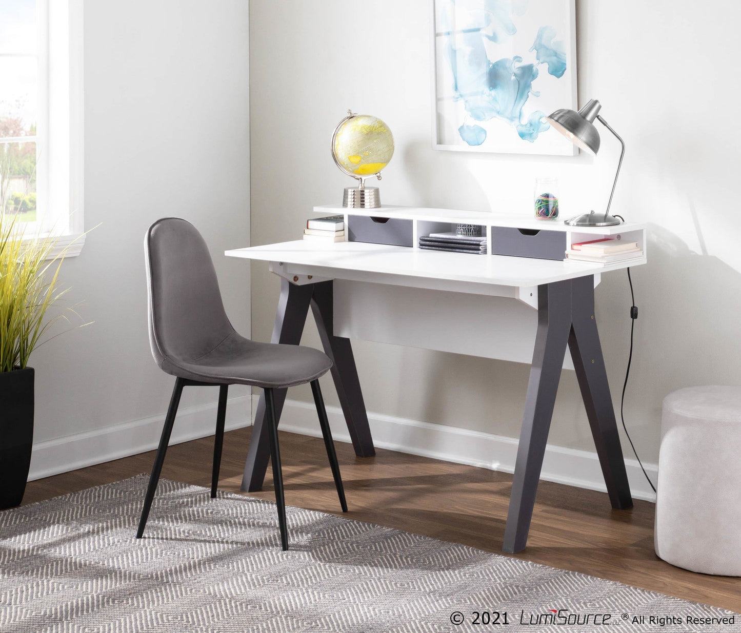 Lumisource Wishbone Desk