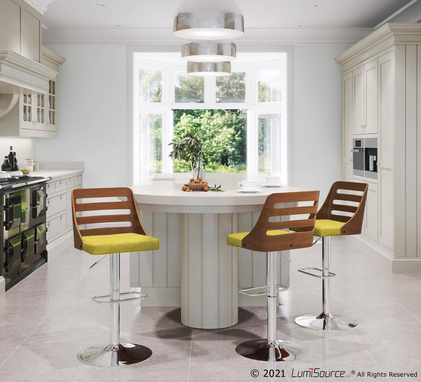 Majestic Office Furniture Adjustable Barstool