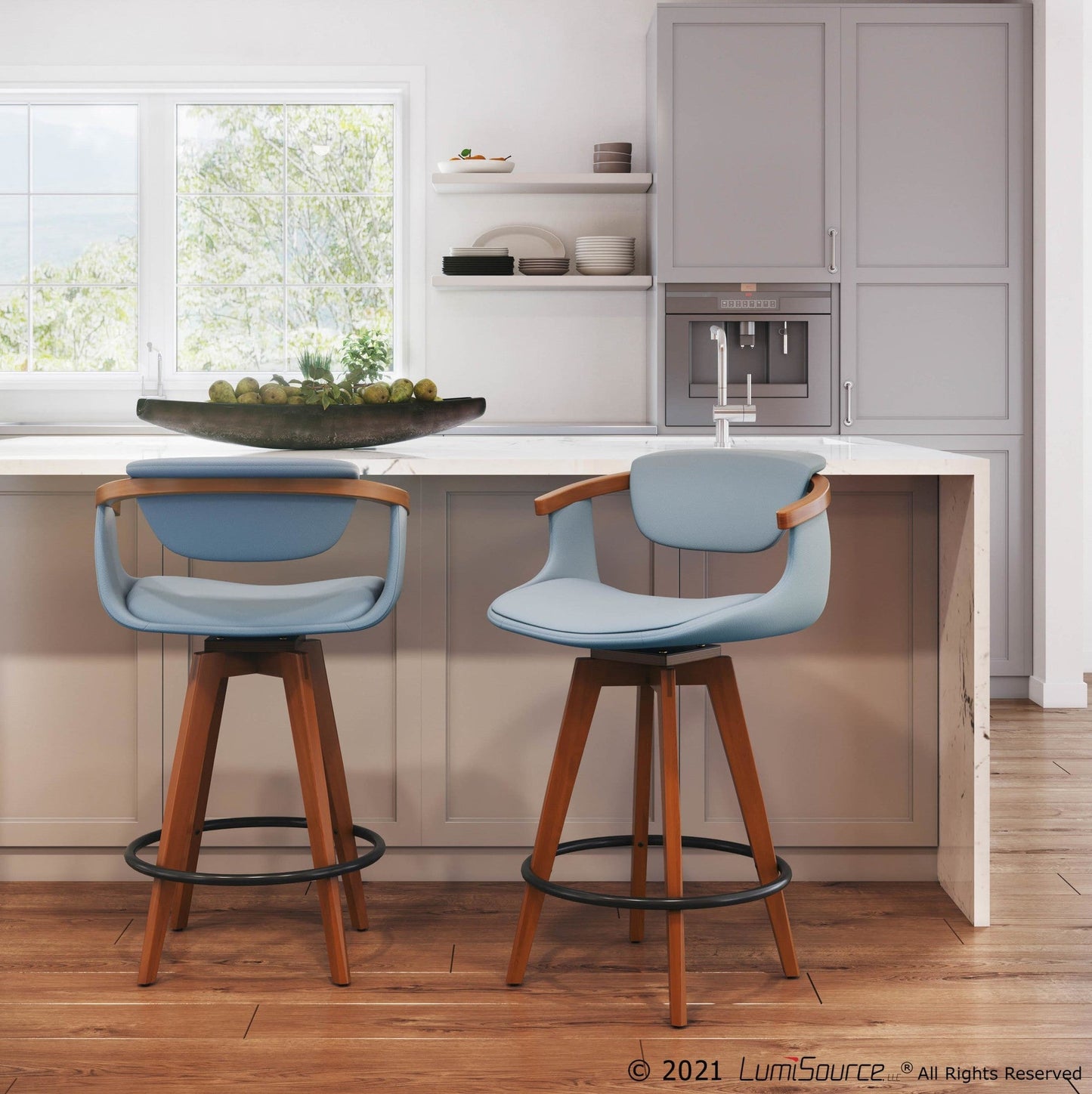 Majestic Office Furniture 26" Fixed-Height Counter Stool