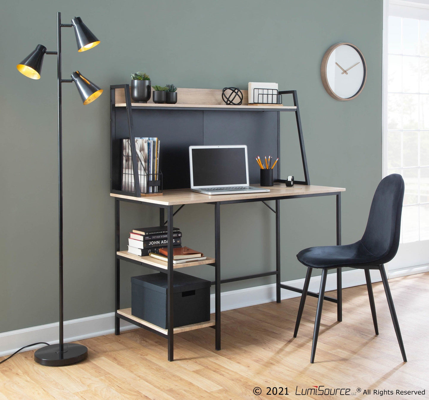 Lumisource Geo Shelf Desk