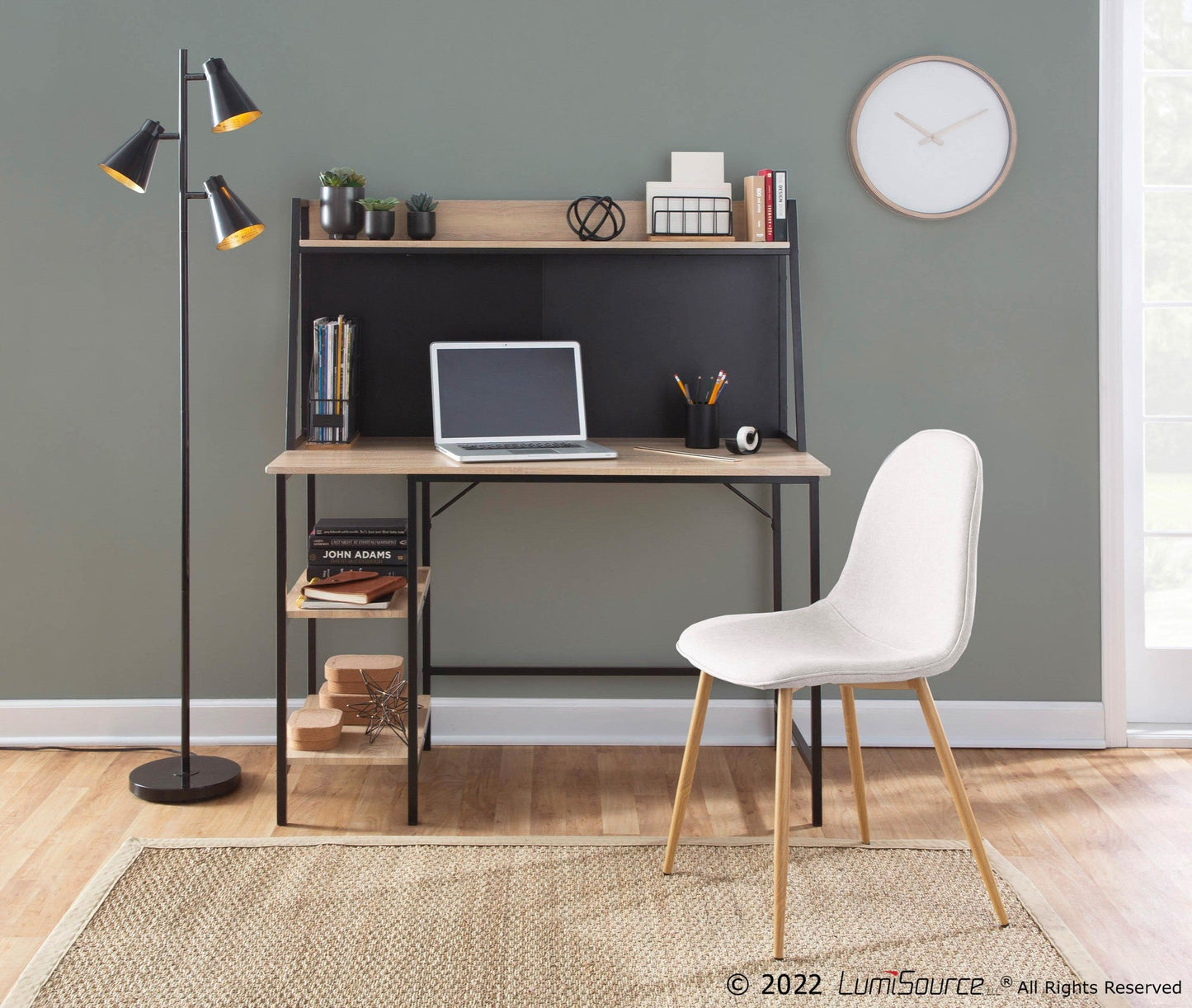 Lumisource Geo Shelf Desk