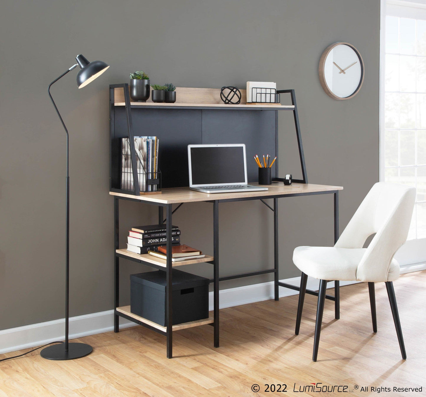 Lumisource Geo Shelf Desk