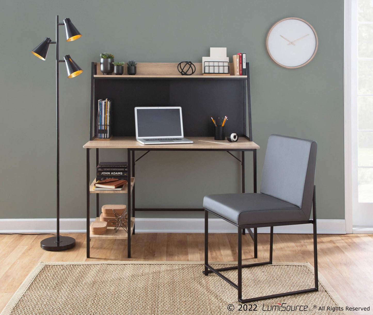 Lumisource Geo Shelf Desk