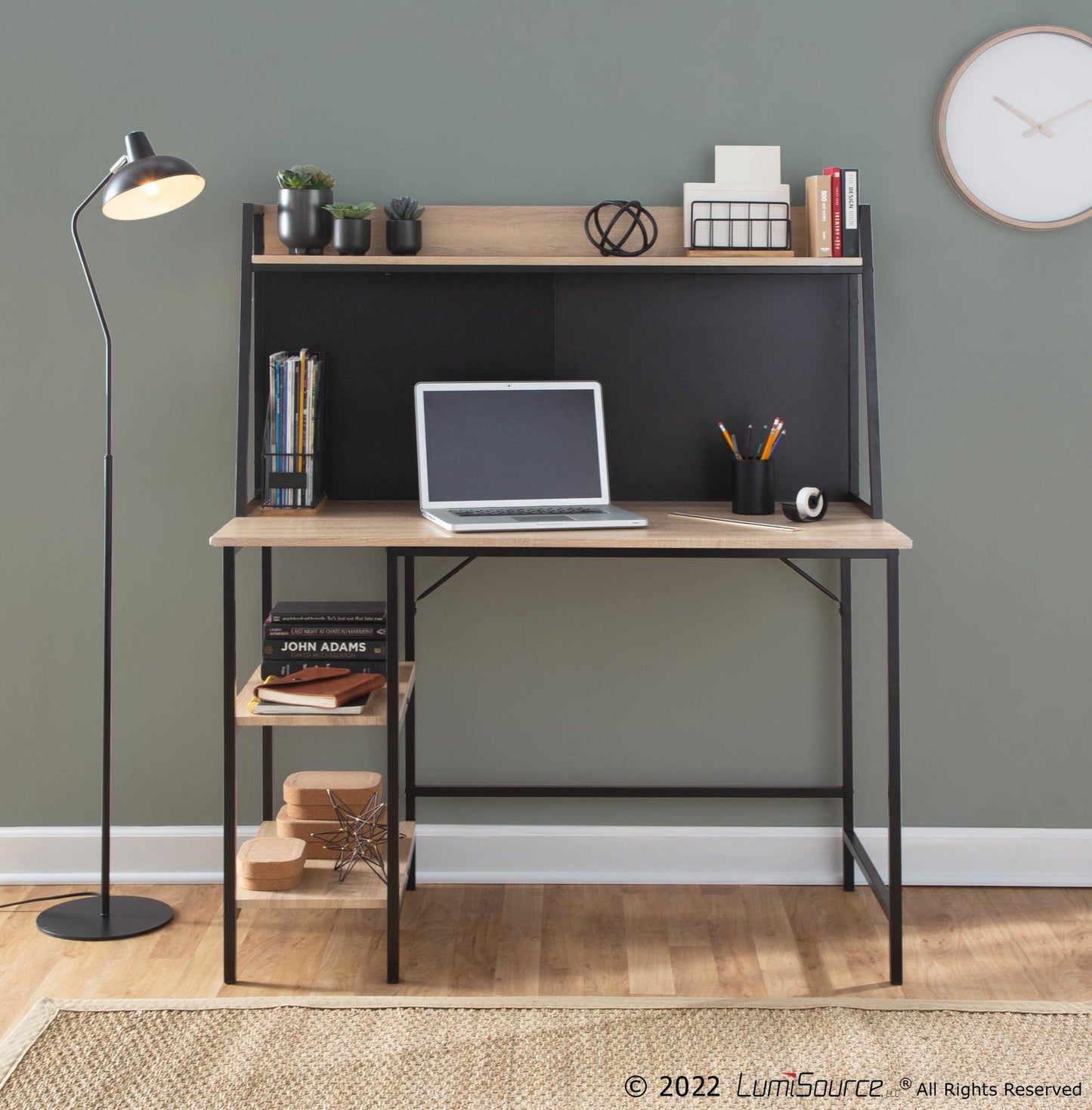 Lumisource Geo Shelf Desk