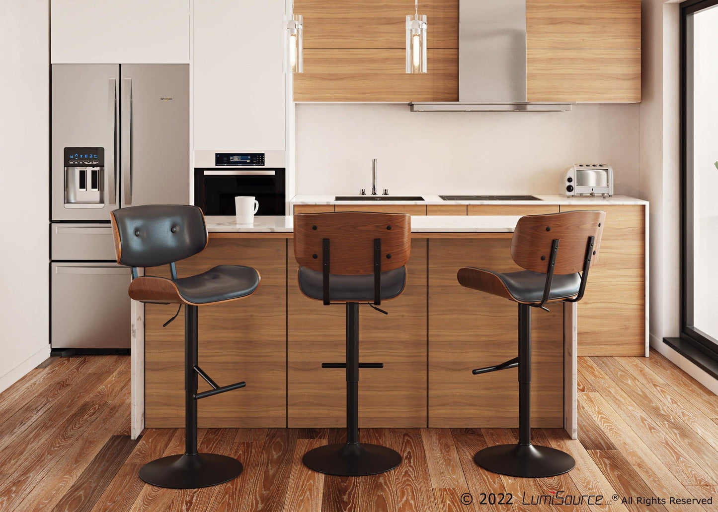 Majestic Office Furniture Adjustable Barstool