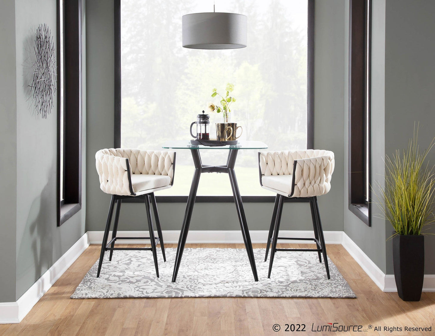 Majestic Office Furniture Square Counter Table
