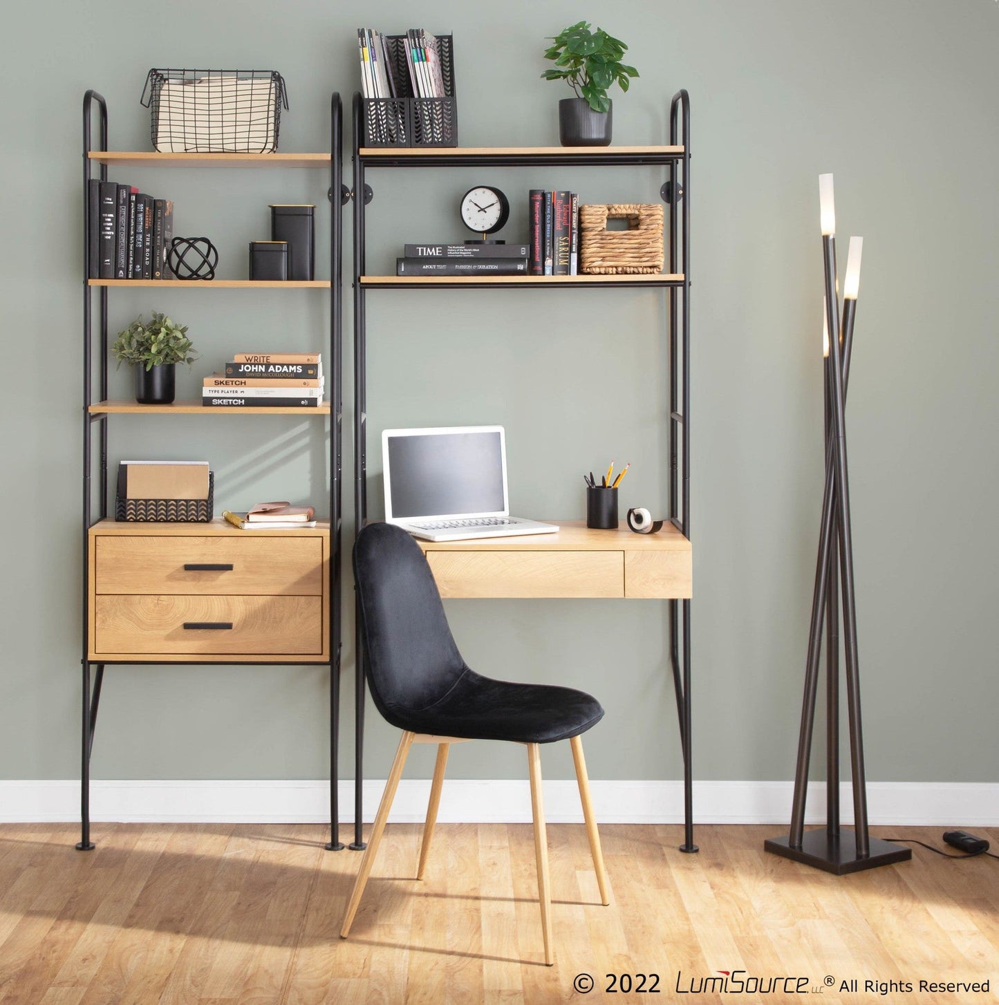 Lumisource Lean Bookcase
