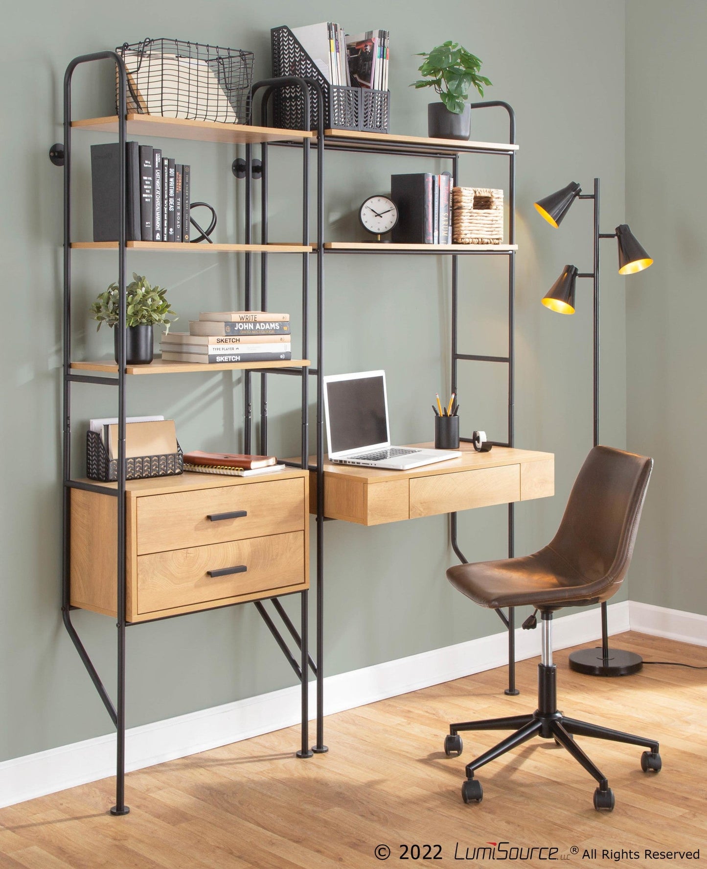 Lumisource Lean Bookcase
