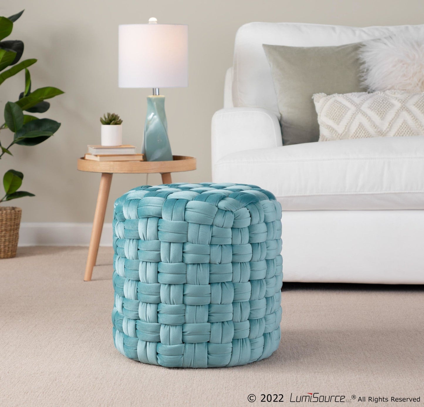 Majestic Office Furniture Round 16" Ottoman