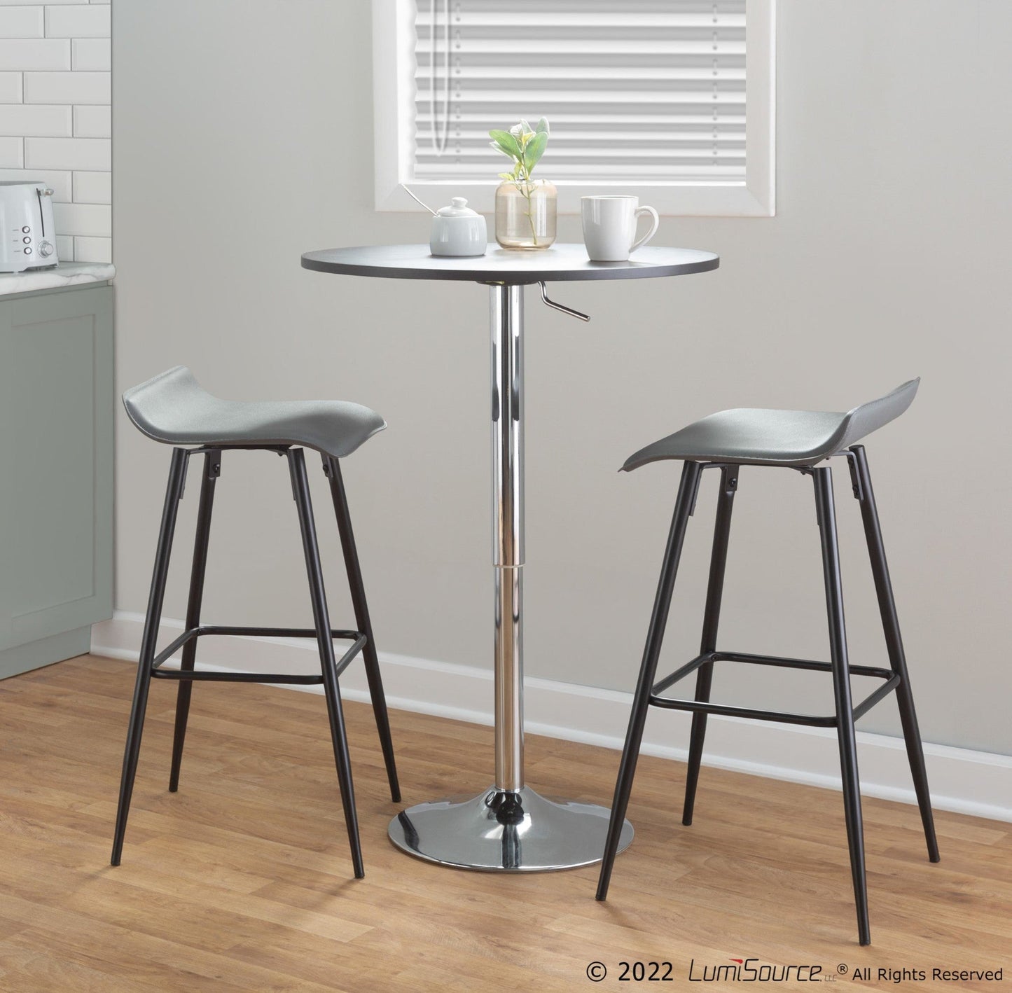 Majestic Office Furniture 30" Fixed-Height Barstool - Set of 2