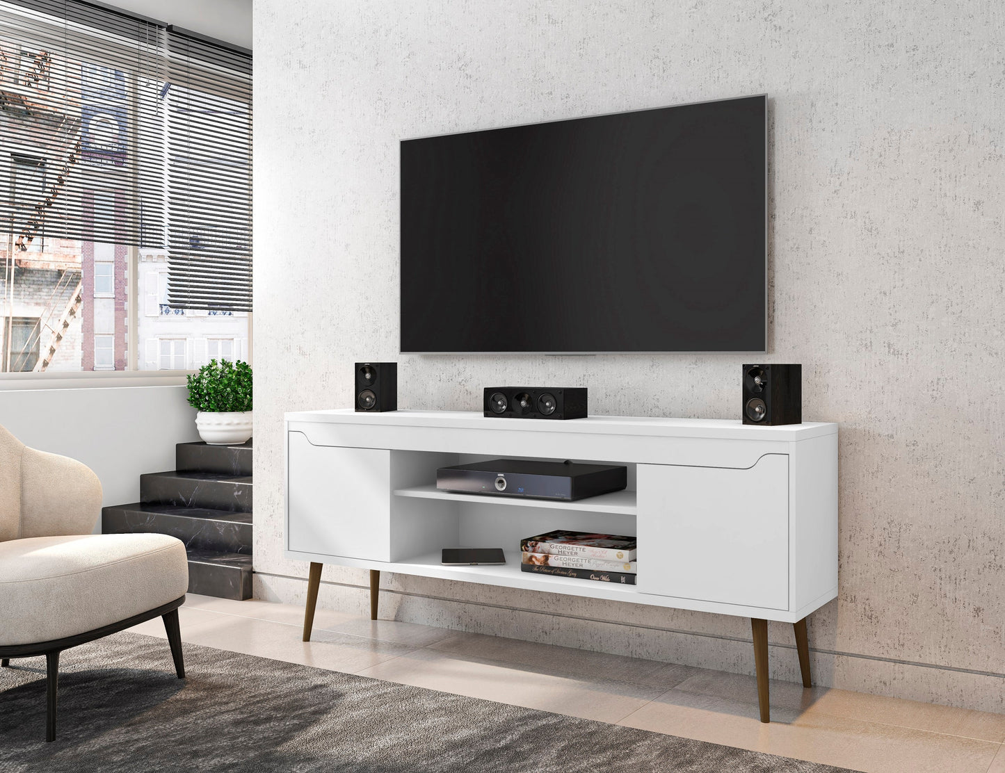 Manhattan Comfort Bradley TV Stand
