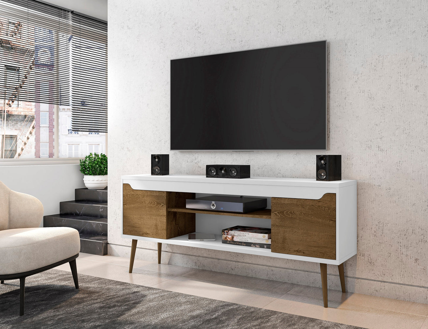 Manhattan Comfort Bradley TV Stand