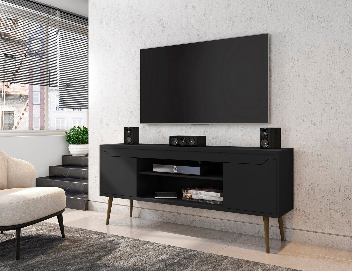 Manhattan Comfort Bradley TV Stand