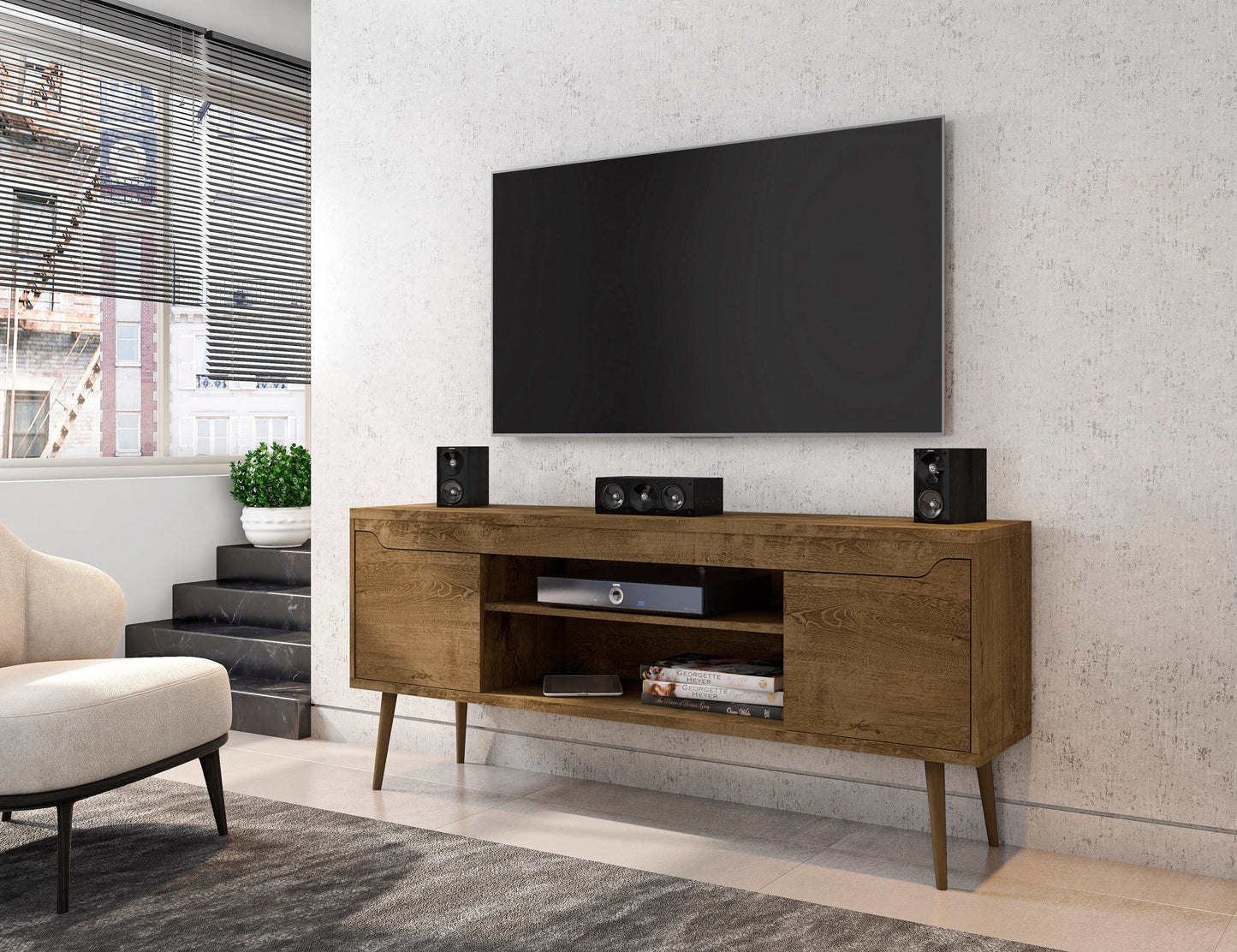 Manhattan Comfort Bradley TV Stand