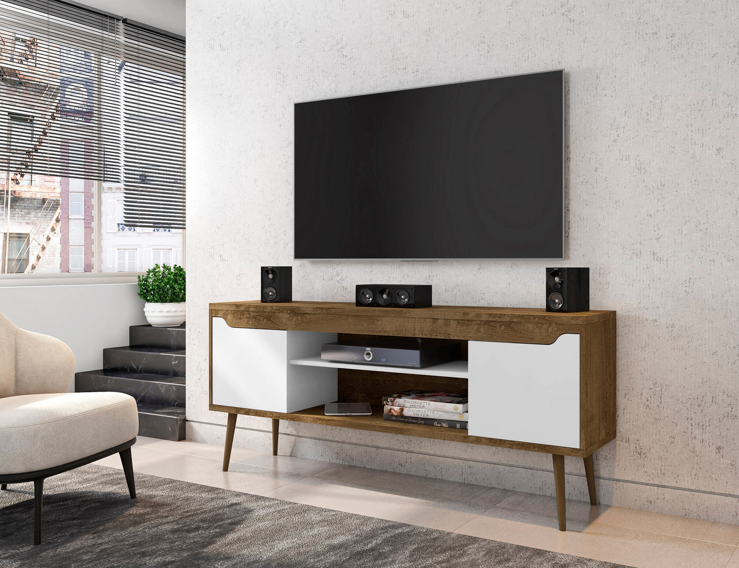 Manhattan Comfort Bradley TV Stand