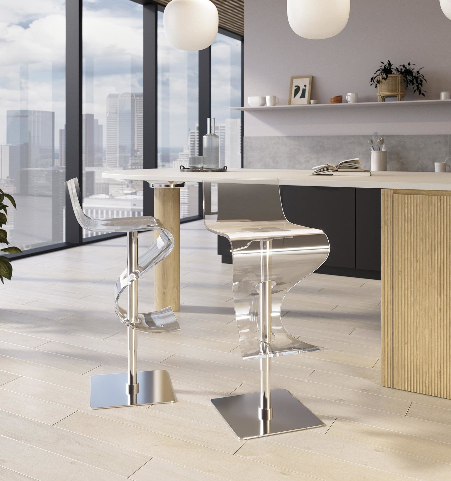 Majestic Office Furniture Adjustable Barstool