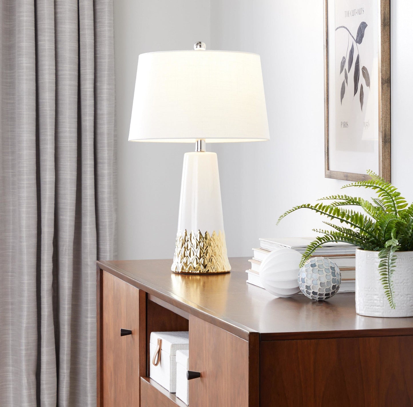 Lumisource Penelope 22" Ceramic Table Lamp