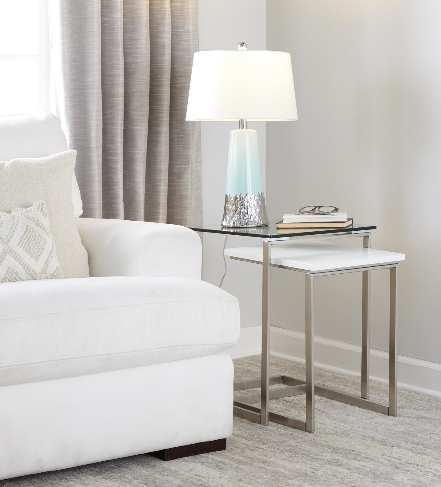 Lumisource Penelope 22" Ceramic Table Lamp