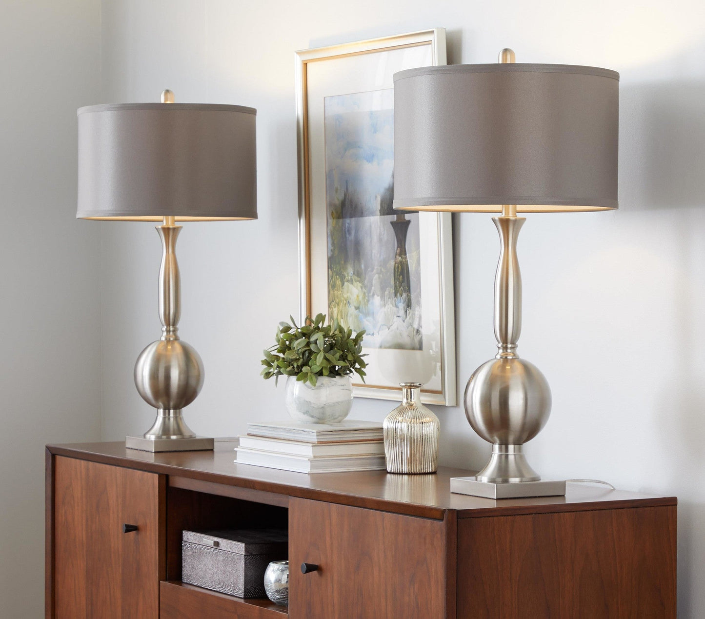 Majestic Office Furniture 30" Metal Table Lamp - Set of 2