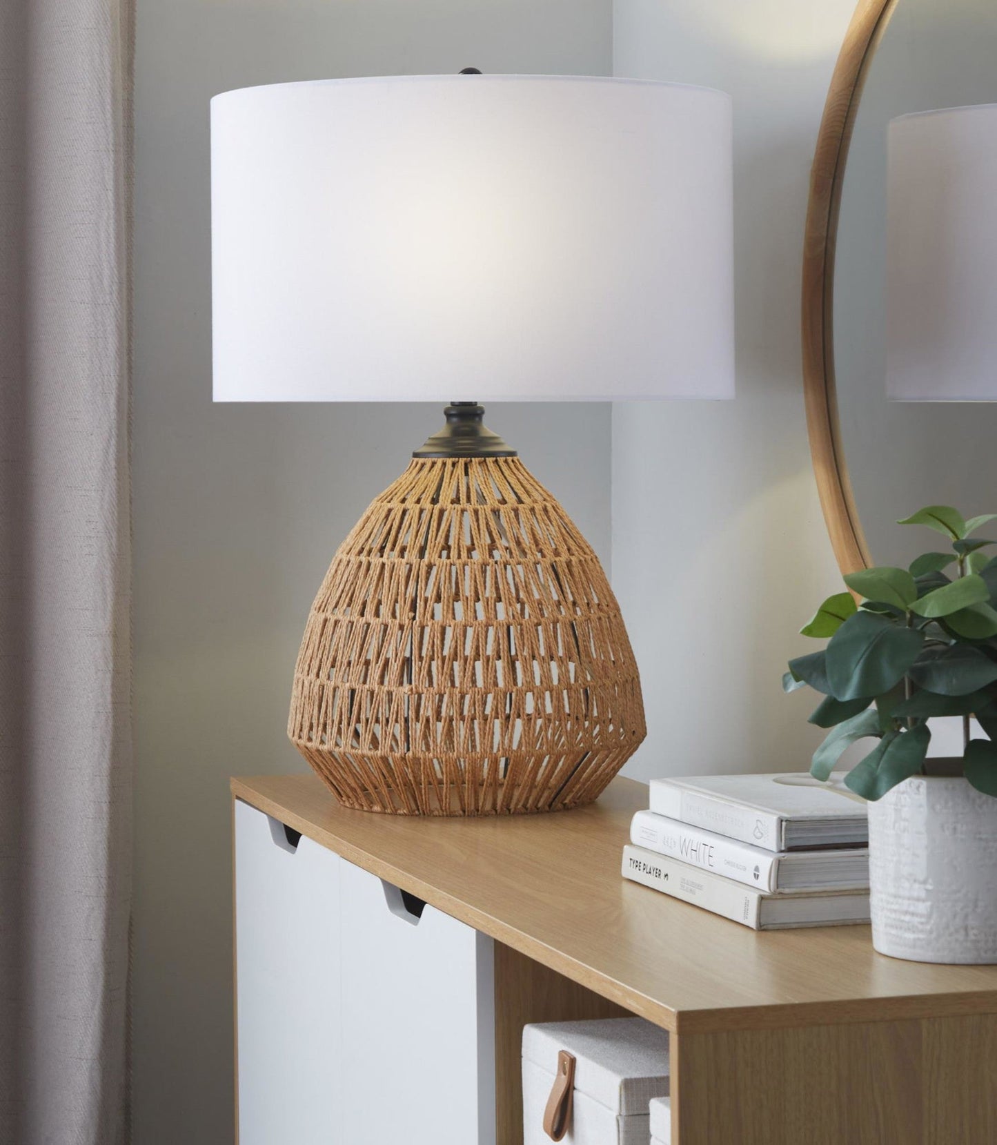 Lumisource Congo 29" Rattan Table Lamp
