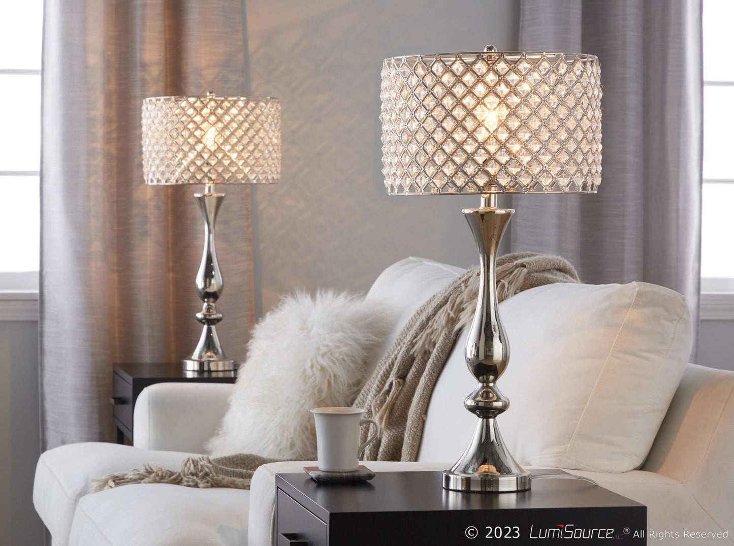 Majestic Office Furniture 27" Metal Table Lamp