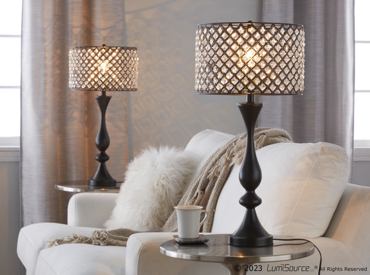Majestic Office Furniture 27" Metal Table Lamp
