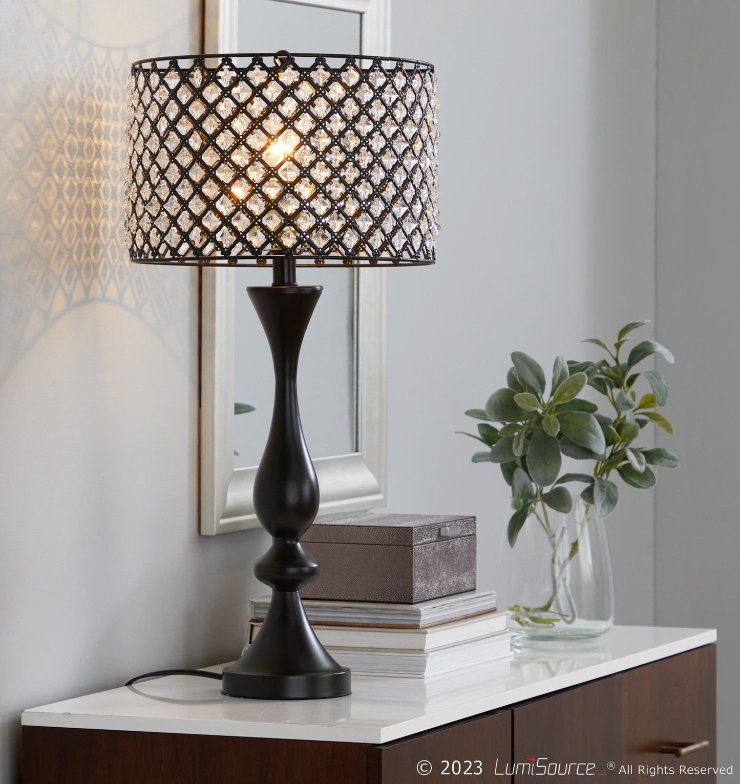 Majestic Office Furniture 27" Metal Table Lamp