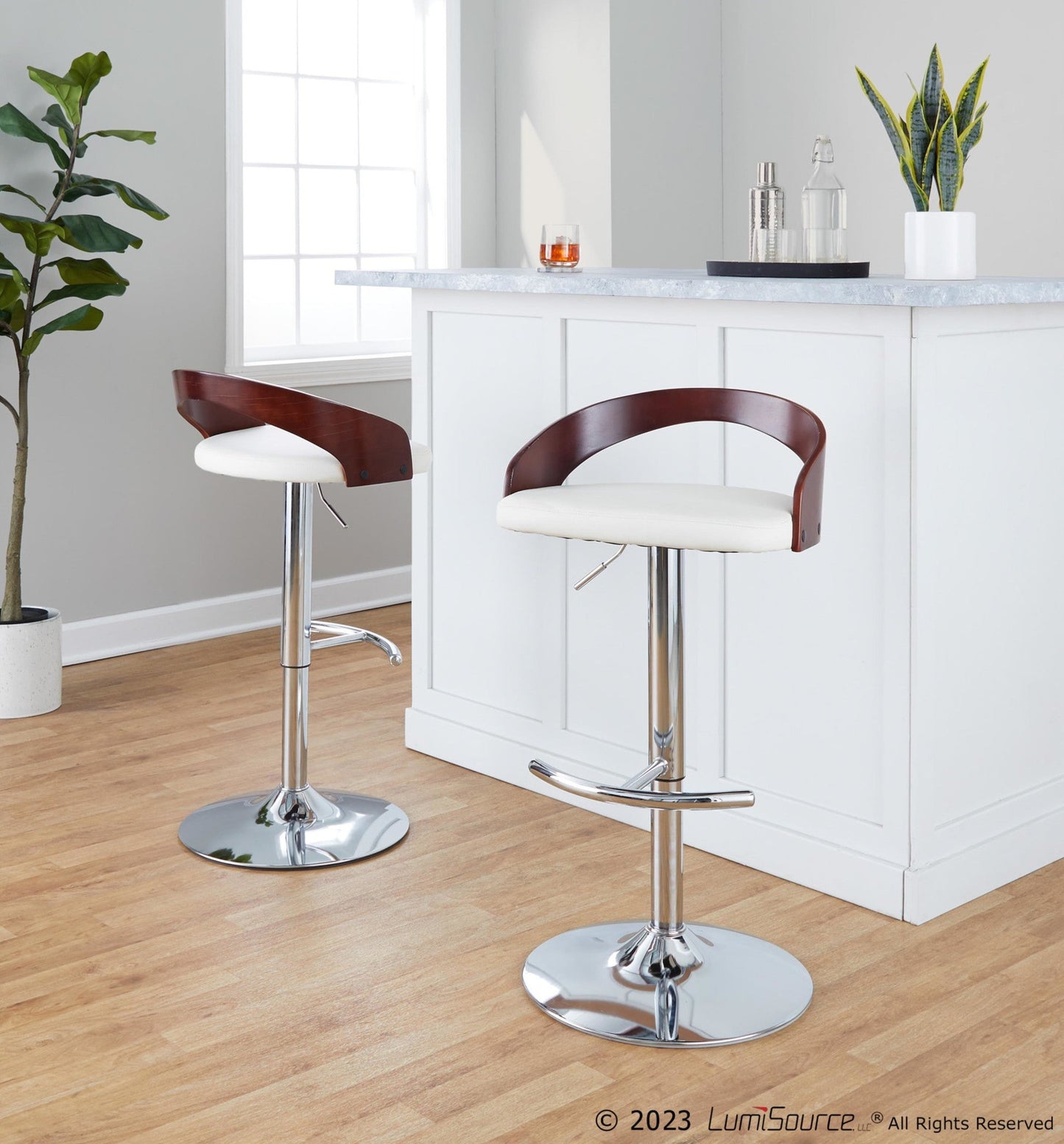 Majestic Office Furniture Adjustable Barstool