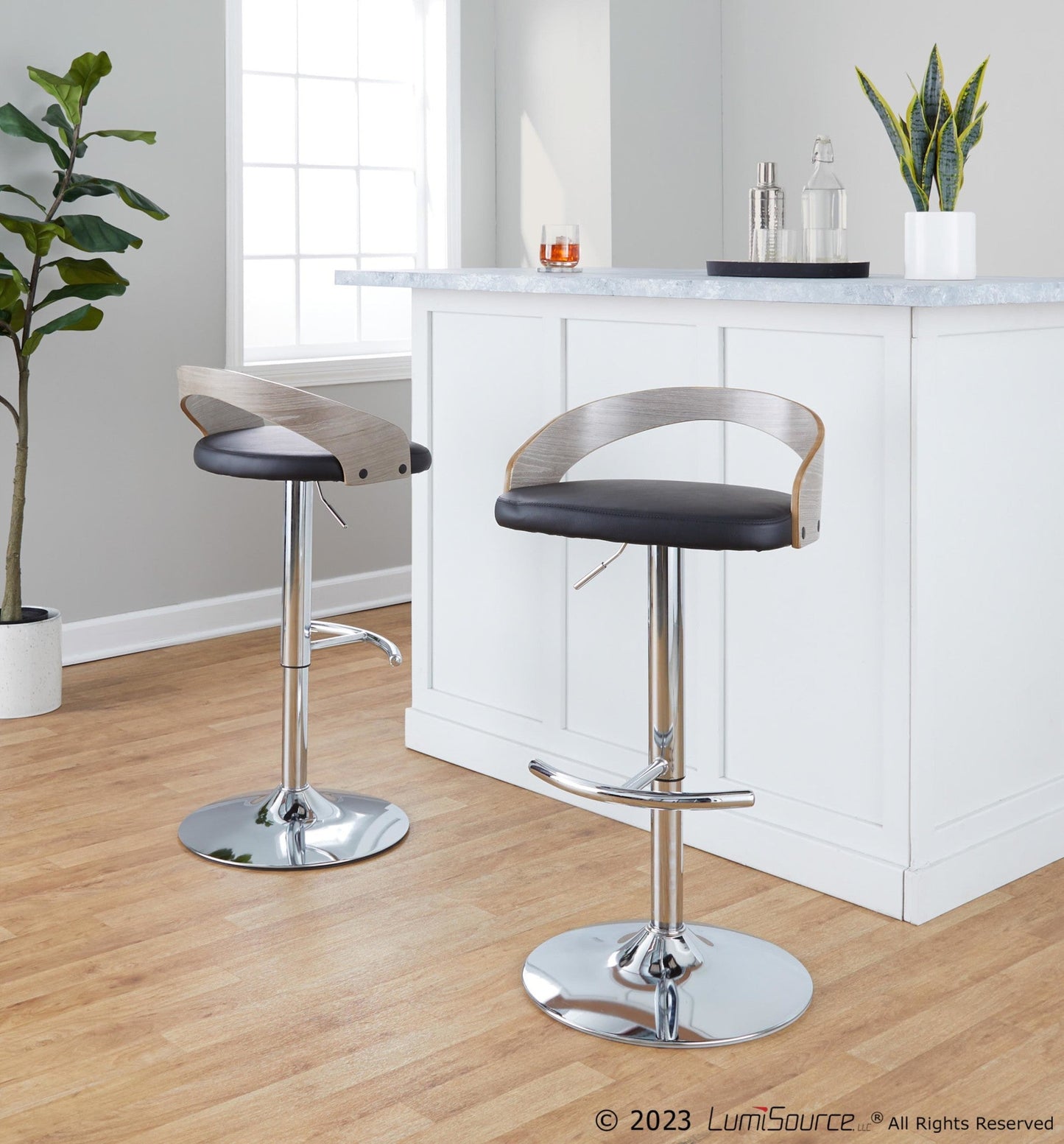 Majestic Office Furniture Adjustable Barstool
