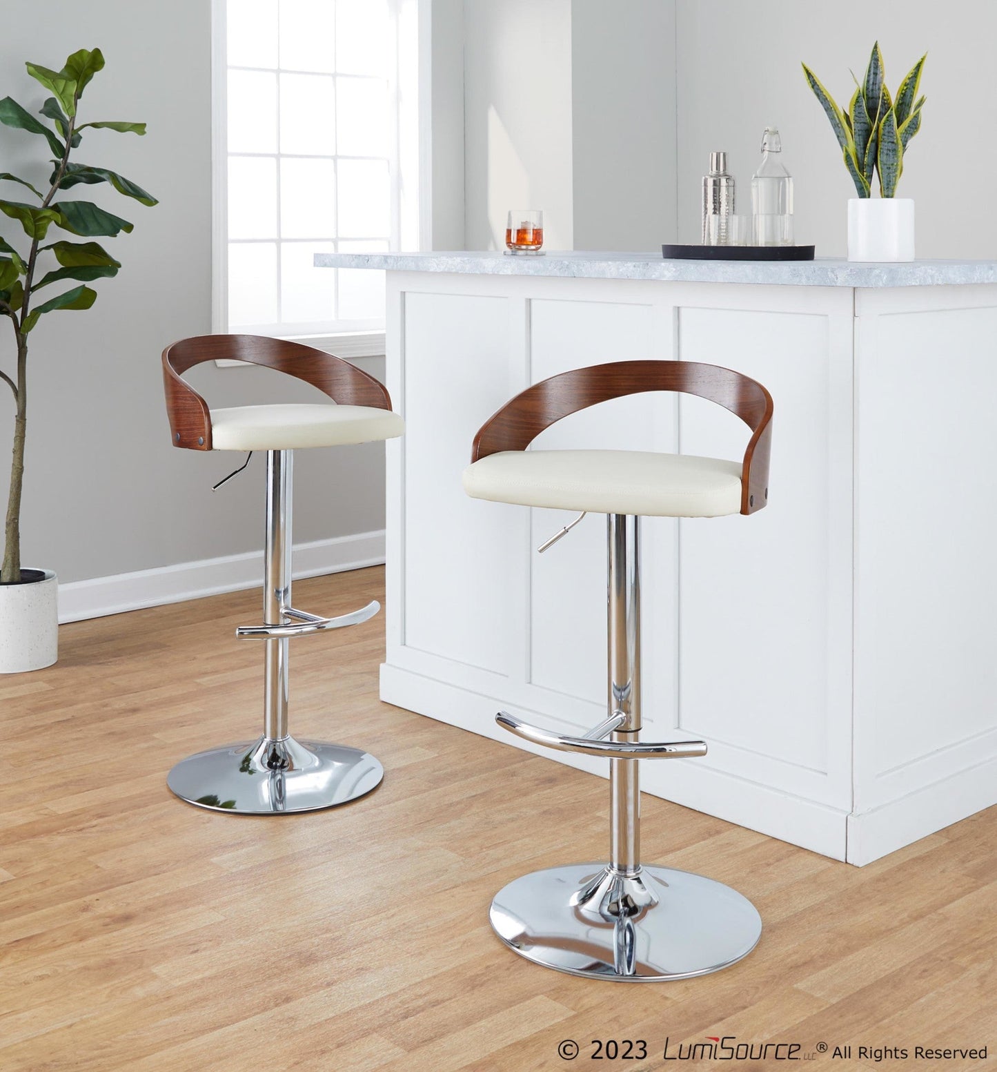 Majestic Office Furniture Adjustable Barstool
