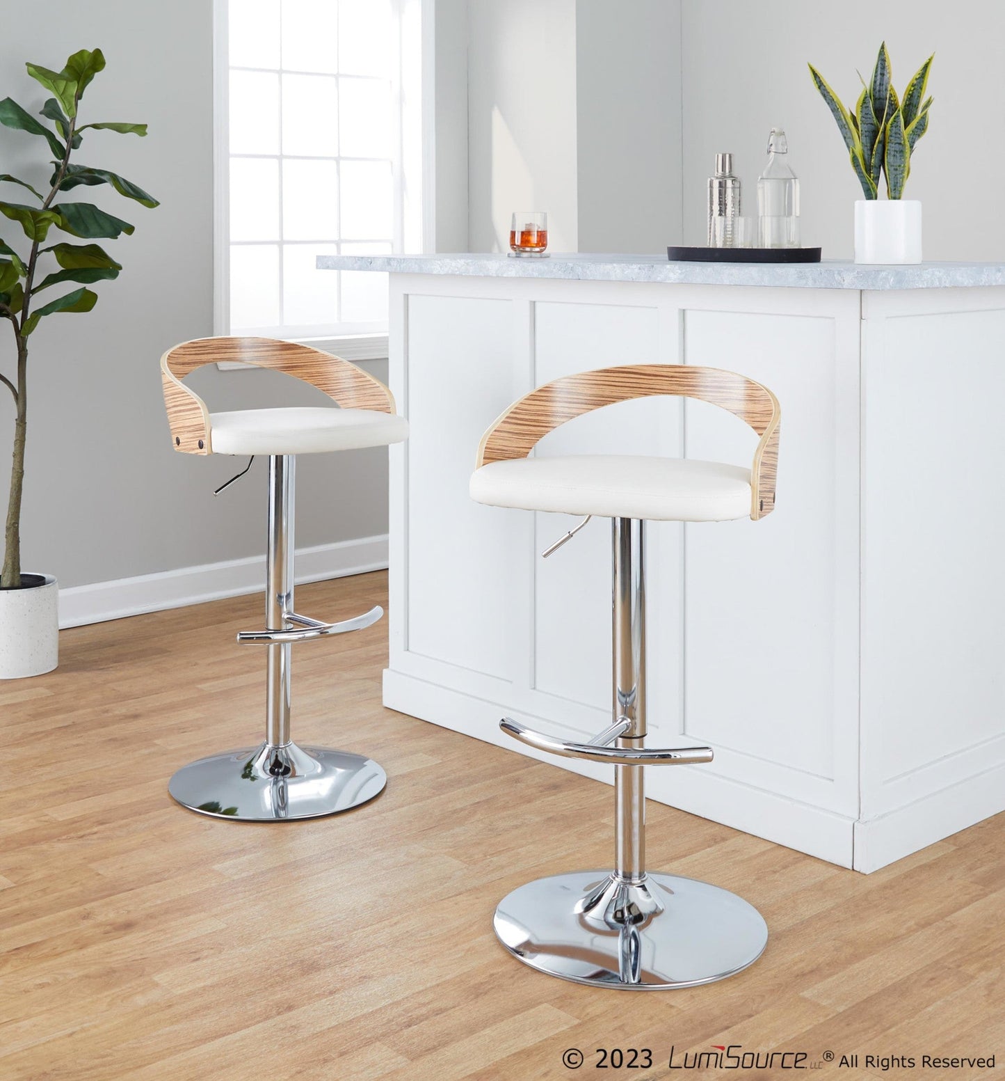Majestic Office Furniture Adjustable Barstool