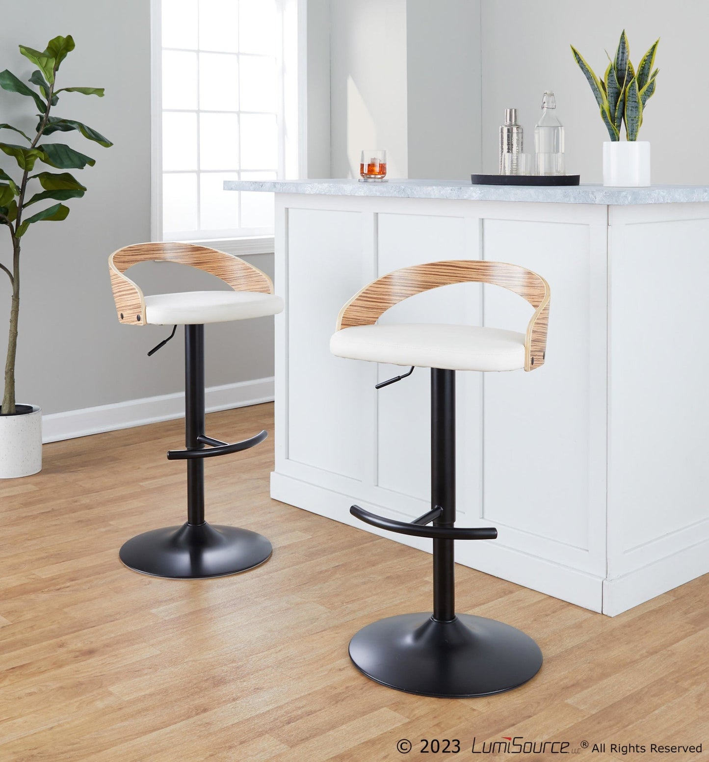 Majestic Office Furniture Adjustable Barstool