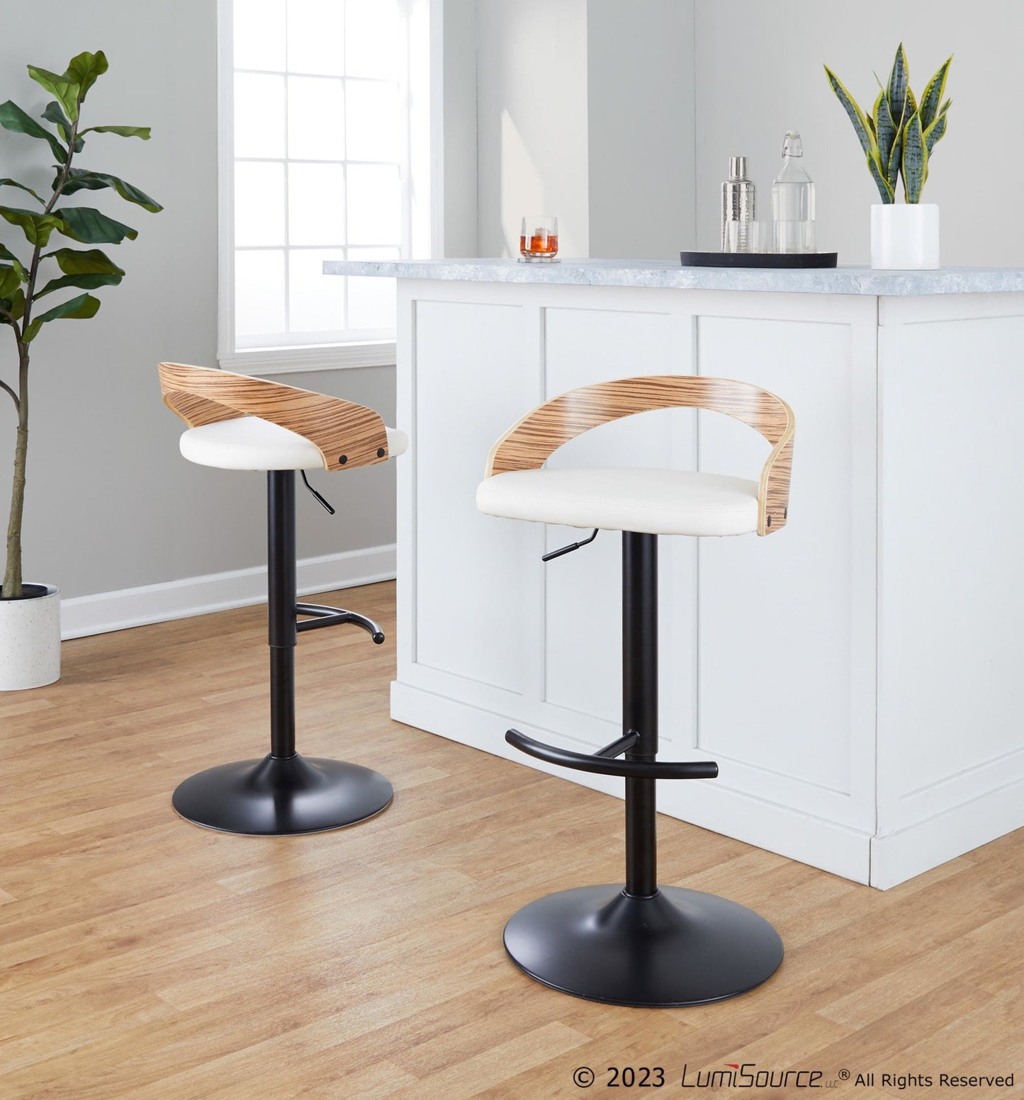 Majestic Office Furniture Adjustable Barstool